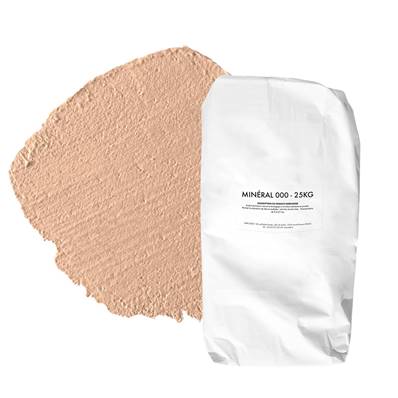 Enduit Chaux Naturelle Les 3 Matons-Minéral 000 Teinté Pigments(Int/Ext) - Gandin - 25 Kg