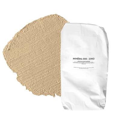 Enduit Chaux Naturelle Les 3 Matons-Minéral 000 Teinté Pigments(Int/Ext) - Marjolaine - 25 Kg