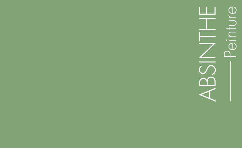 Couleur Peinture Absinthe : Vert mentholé, lumineux