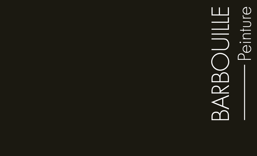Couleur Peinture Barbouille : Le noir le plus pur de notre gamme