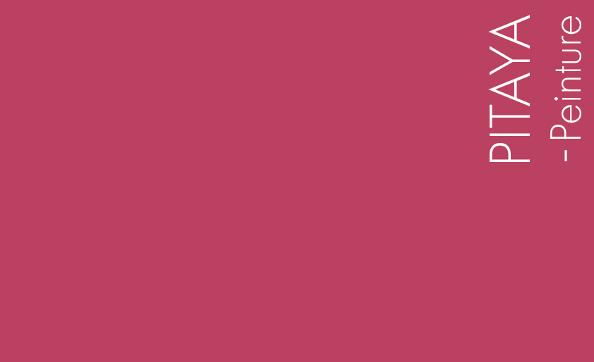 Couleur Peinture Pitaya : Couleur étonnante que ce rose indien très lumineux