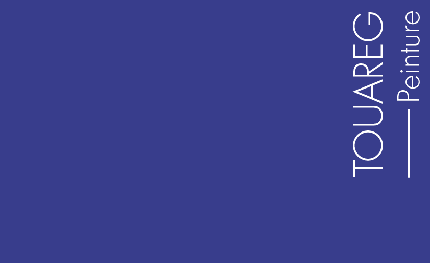 Couleur Peinture Touareg : Entre un bleu outremer et Majorelle, lumineux et très légèrement violet