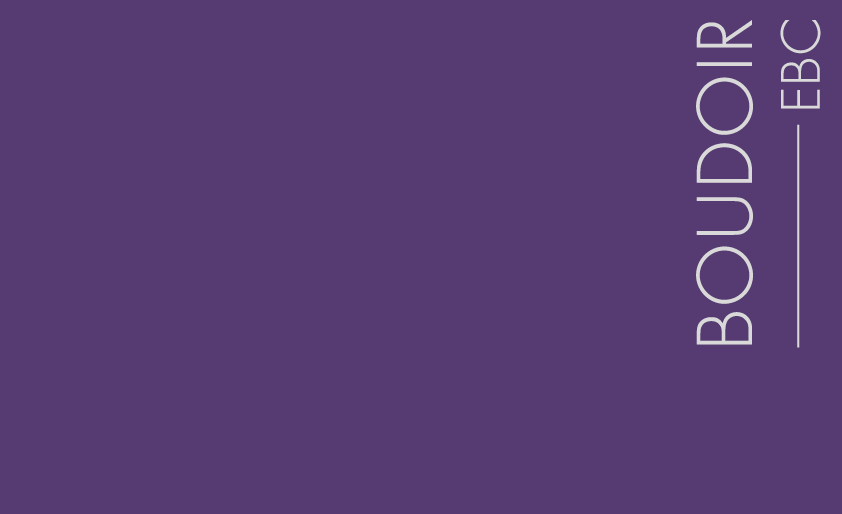 Boudoir - Un violet intense et lumineux à utiliser en touche ou à marier à une couleur chaude