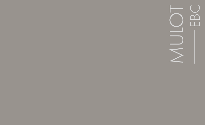 Mulot - Un gris chaud, sans aucun reflet bleu , couleur la plus intense du dégradé Mon vitrier et  Arapawa
