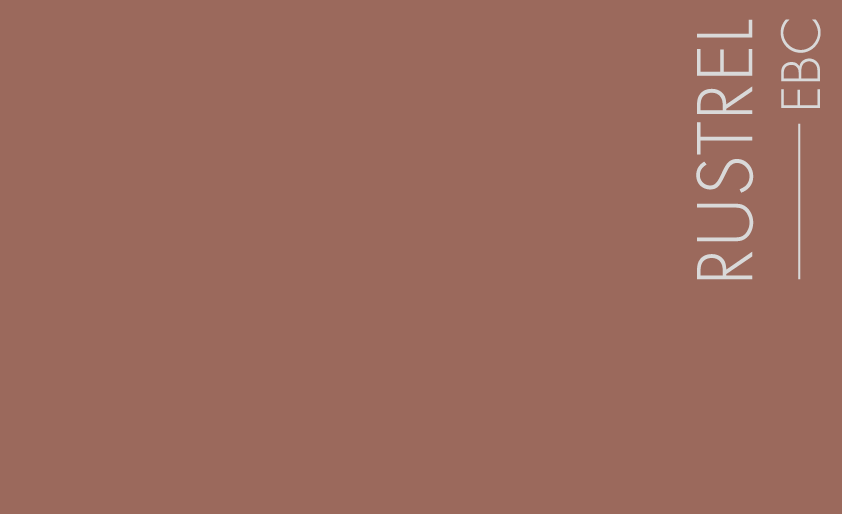 Rustruel - Couleur de terre, un orangé/rouge