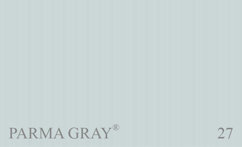 Couleur Peinture Farrow & Ball 27 Parma Gray : Mme si le nom et lchantillon sont de John Fowler, cette couleur est sans doute inspire des annes 1830 et 1840.