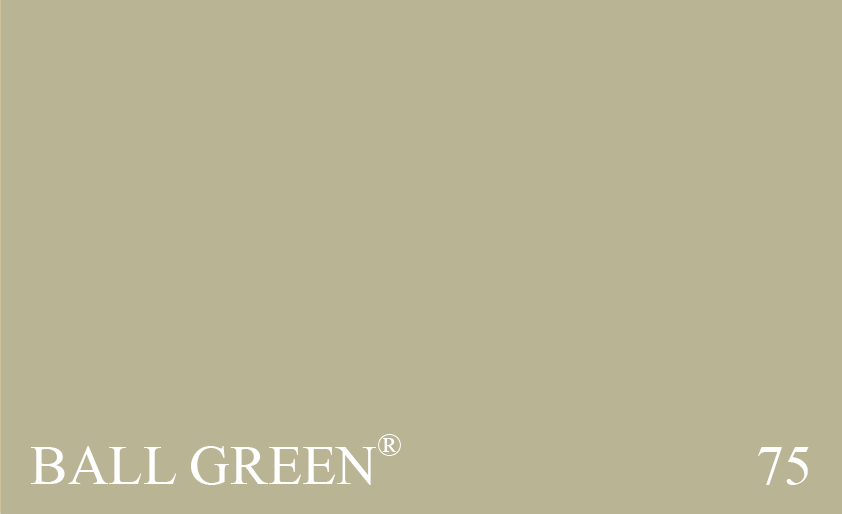 Couleur Peinture Farrow & Ball 75 Ball Green : Une couleur de détrempe d’antan issue des archives.