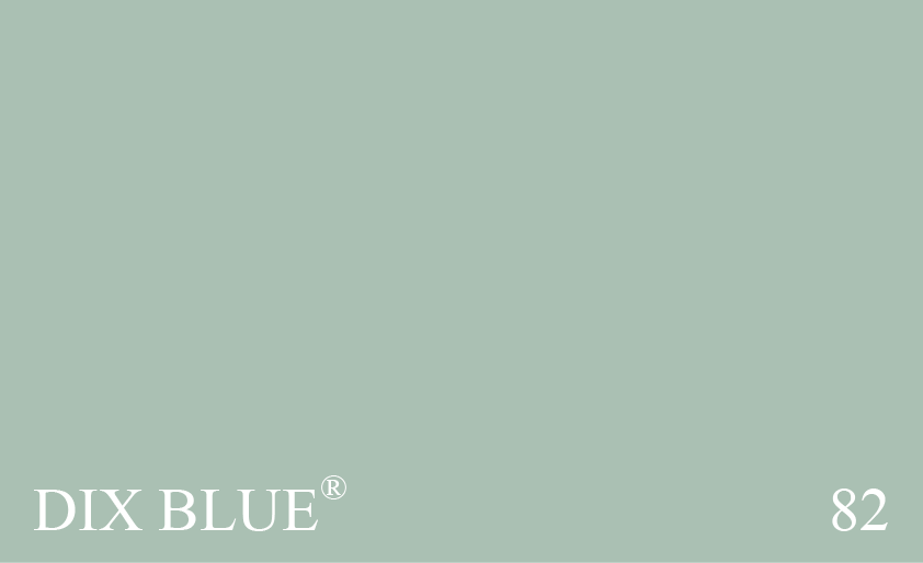 Couleur Peinture Farrow & Ball 82 Dix Blue : Une version plus franche du no. 23 Powder Blue.