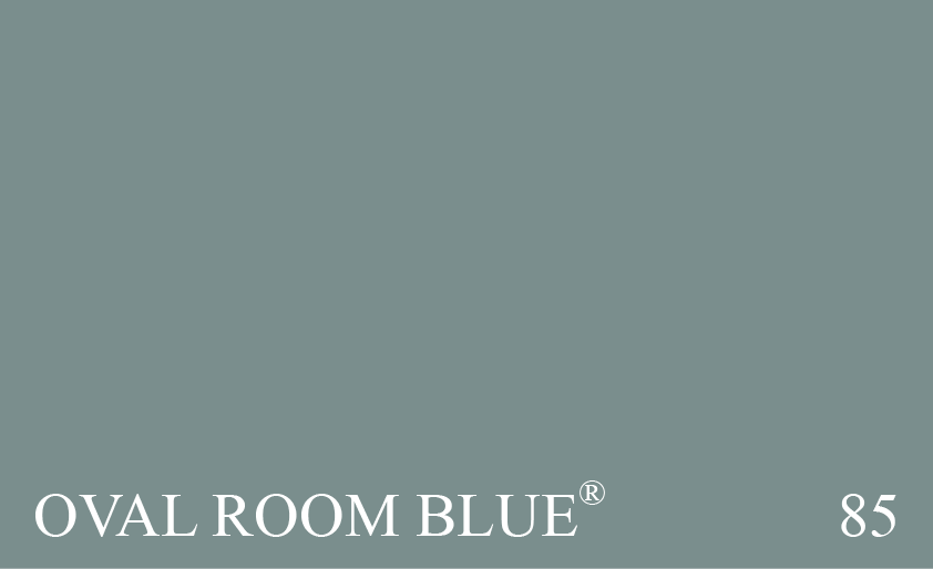 85 OVAL ROOM BLUE