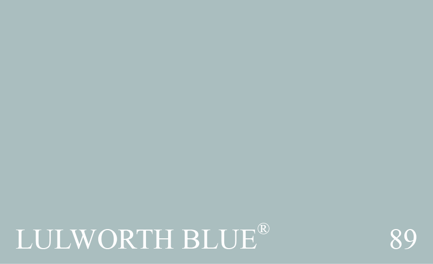 Couleur 89 Lulworth Blue : Une couleur d’Archive très utilisée, nommée par Norman Chappell de Farrow & Ball.
