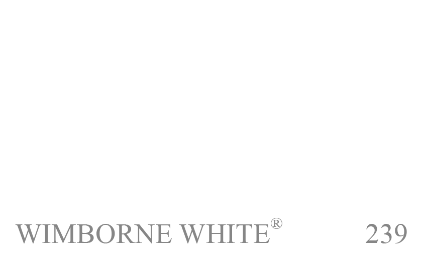 Couleur 239 Wimborne White : Baptise daprs la ville historique de Wimborne dans le Dorset o John Farrow et Richard Ball ont cr Farrow & Ball dans les annes 30.