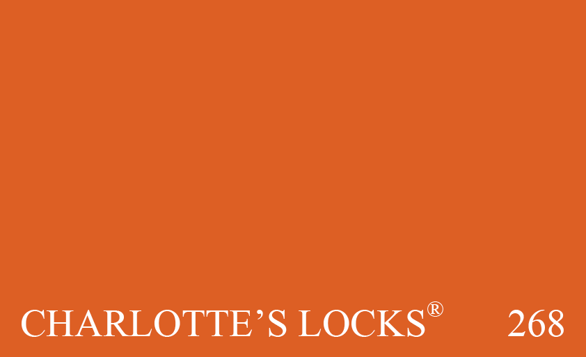 Couleur Peinture Farrow & Ball 268 Charlotte's Locks : Extrêmement spectaculaire et très tendance, en particulier lorsqu’elle est combinée à Railings. Largement utilisée comme couleur accent dans les décorations minimalistes des années 1950.