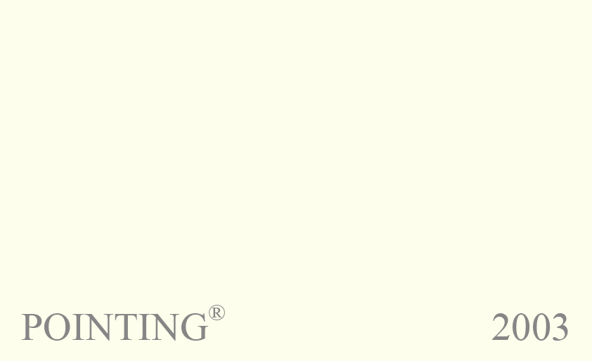 Couleur Peinture Farrow & Ball 2003 Pointing : Couleur chaude/neutre. Tire son nom de la couleur des joints  la chaux utilises sur les murs de brique traditionnels.