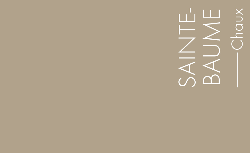 Couleur Sainte baume : Minérale, couleur soutenue de roche brune