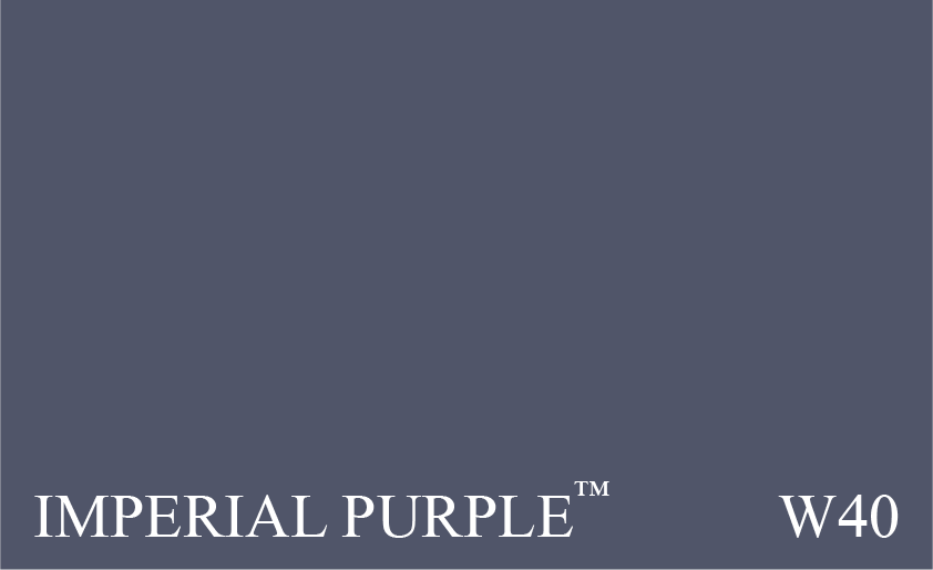 Couleur Peinture Farrow & Ball NHM W40 Imperial Purple : Violet profond