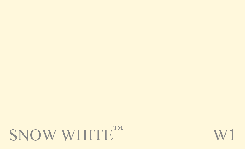Couleur Peinture Farrow & Ball NHM W1 Snow White : Blanc neige, frais et délicat