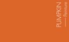 Couleur Pumpkin : Couleur orange, lgrement assourdie, moins vive que Tangerine.