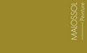 Couleur Peinture Malossol : Une forte proportion de jaune dans ce vert qui paraîtrait pourtant presque marron à côté d'un vert vif. Version brunâtre de STAR FRUIT.