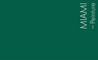 CouleurCouleur Peinture Mercadier Miami : Un vert émeraude lumineux, profond et intense.