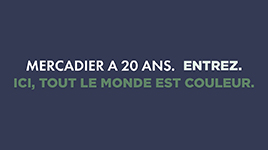 Mercadier a 20 ans