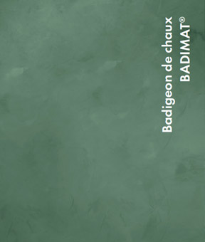 Matière badigeon de chaux - Badimat® dans la couleur GRAND PIN de la Collection 20 ans