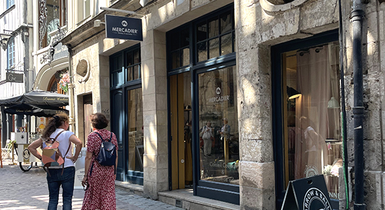 Mercadier ouvre sa deuxime boutique  Rouen, ville o Xavier a pass sa jeunesse