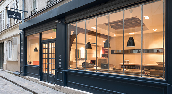 Nouveau showroom parisien