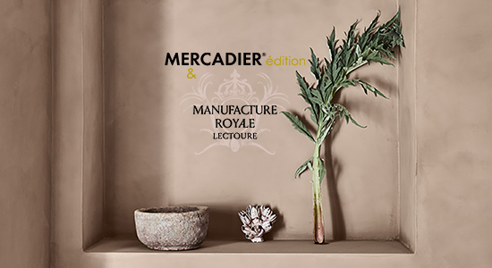 Collaboration de chaux Mercadier dition et Manufacture Royale de Lectoure