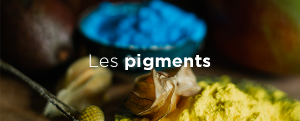La chaux - Les Trois Matons, pigments