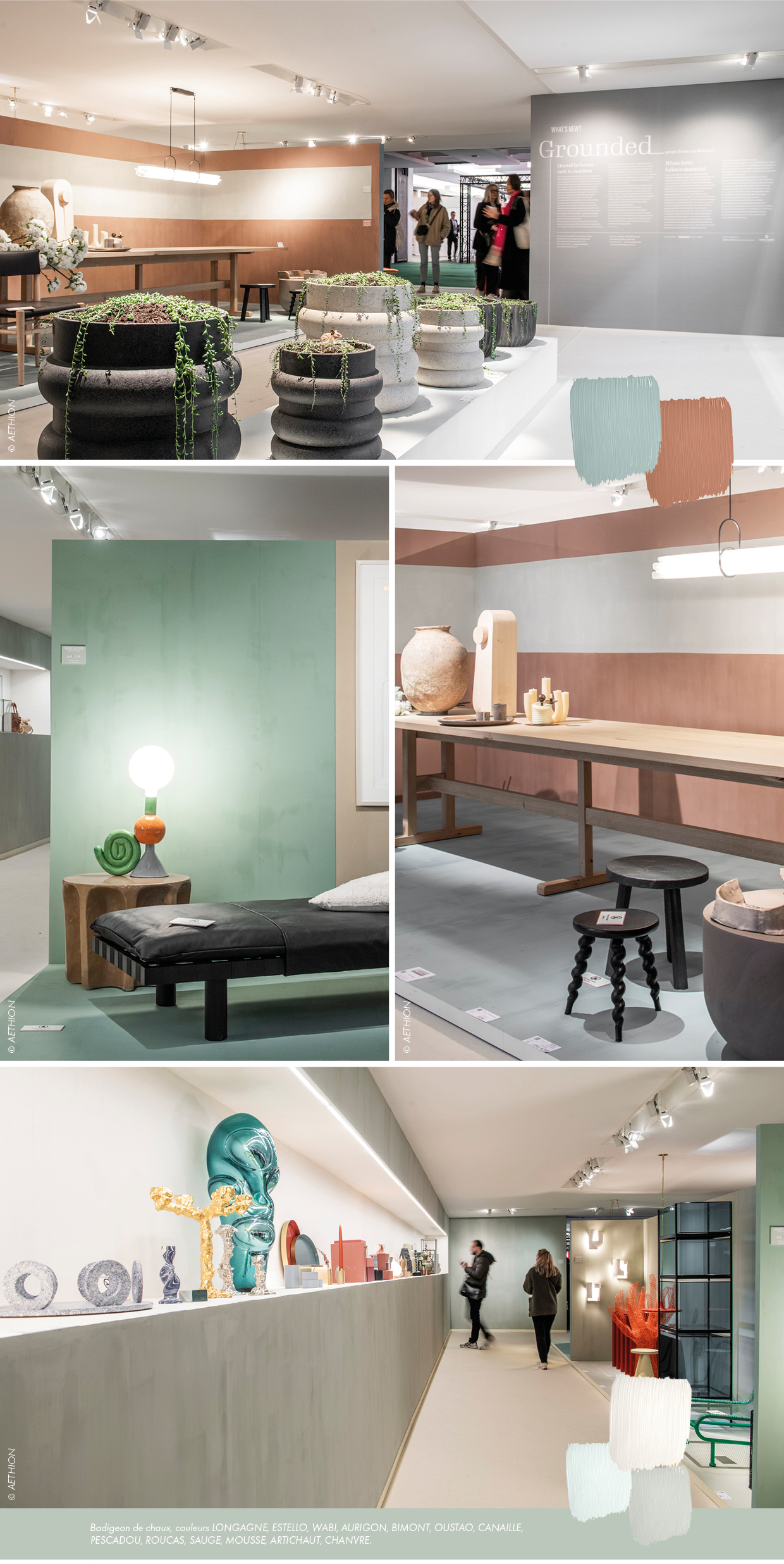 Mercadier  l'esapce What's New du salon Maison&Objet 2023