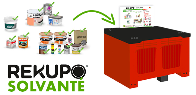 Mercadier co-engag avec Rekupo solvant