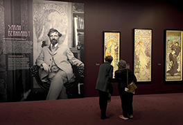 Mercadier mécène de l'Hôtel de Caumont - Mucha maître de l'art nouveau