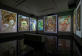 Mercadier mécène de l'Hôtel de Caumont - Mucha maître de l'art nouveau