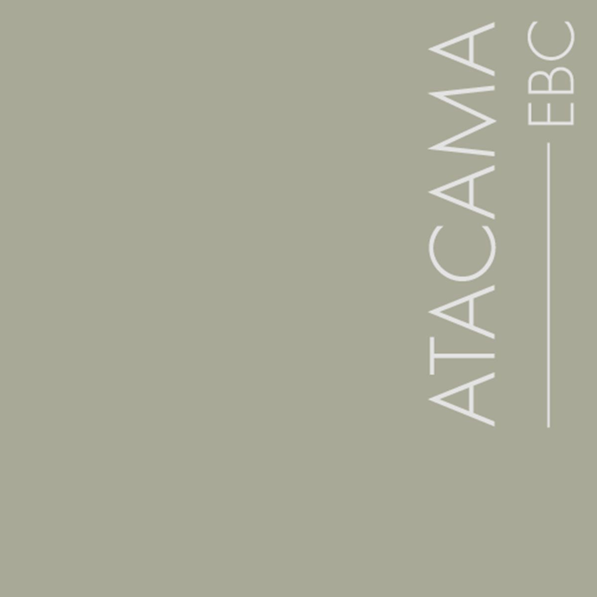 Couleur Atacama : Couleur neutre, ton moyen aux reflets légèrement verts, évoque le calcaire ou la pierre 