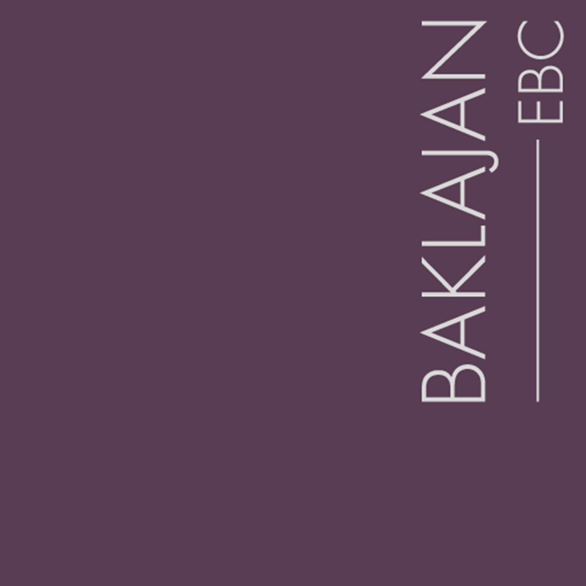 Couleur Baklajan : aubergine lumineux