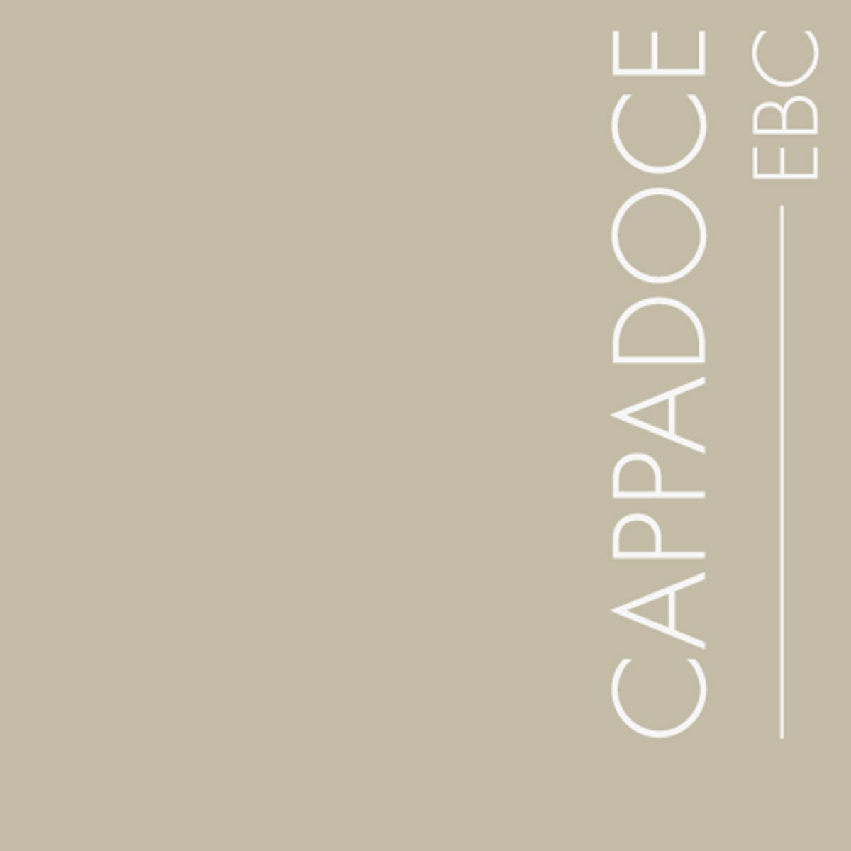 Couleur Cappadoce : Couleur neutre, ton moyen aux reflets légèrement verts, plus soutenu que Nomade