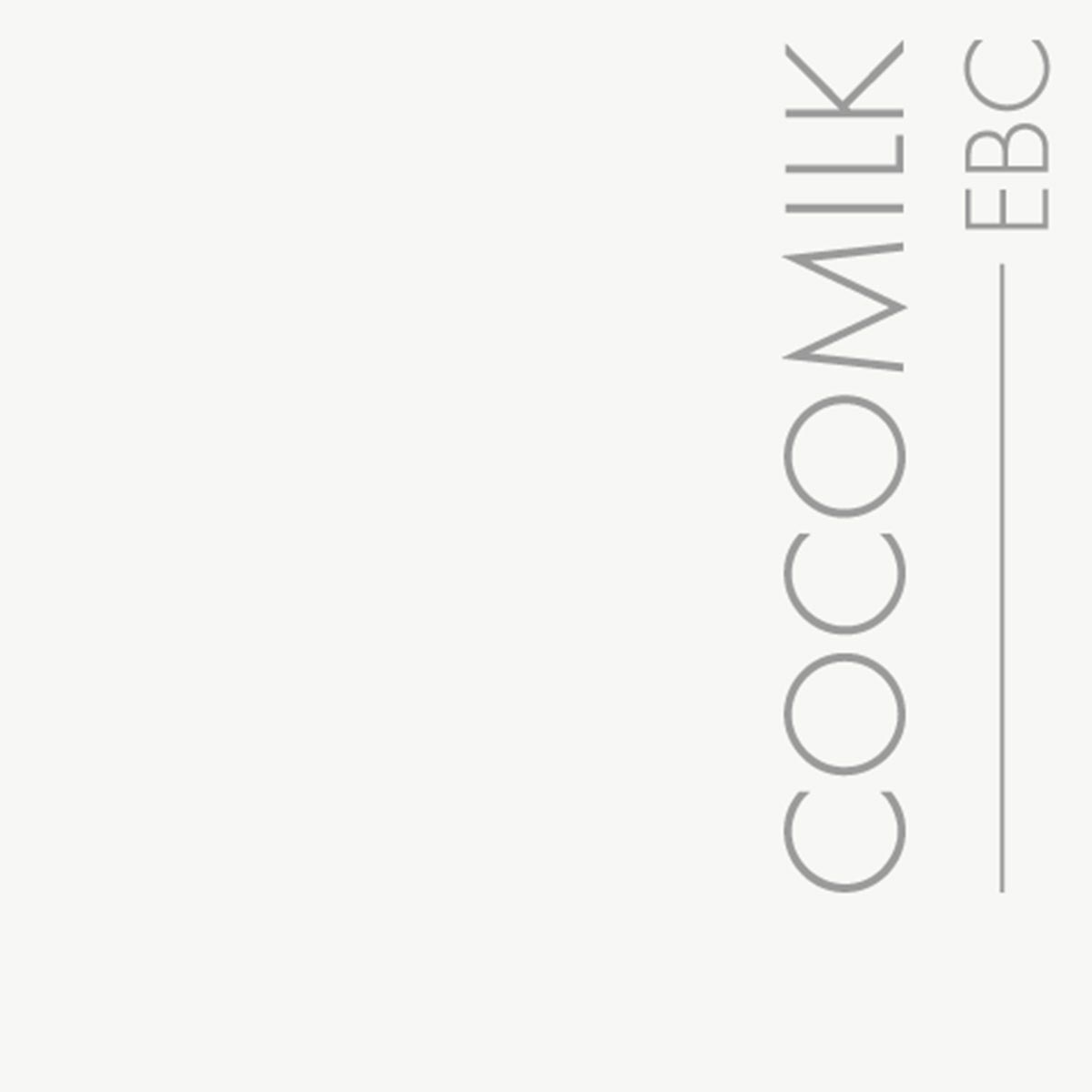 Couleur Cocomilk : Blanc lumineux avec une pointe de jaune 