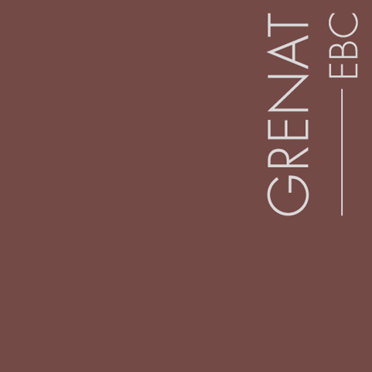 Couleur Grenat : Beaucoup plus soutenu et noirci que le Factory, ce beau « lie de vin » a les reflets de la pierre du même nom