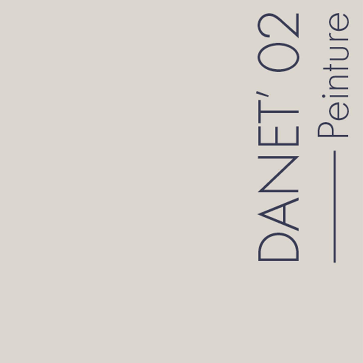 Couleur Danet02 : Un neutre doux,  couleur " sable", chaud et classique.