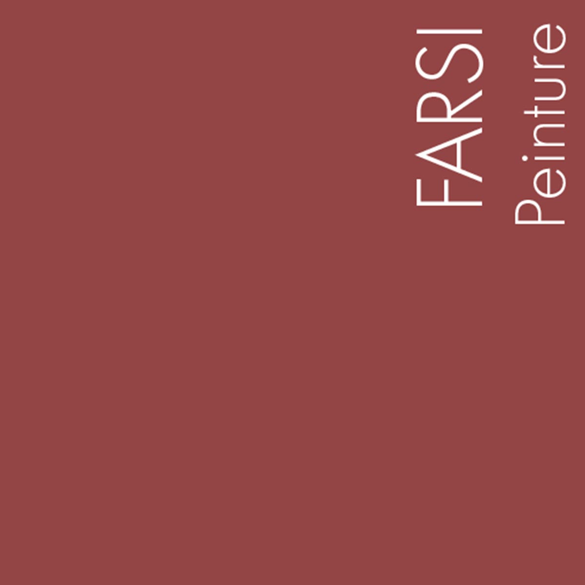 Couleur Farsi : Rouge brun et chaud ; version voilée et adoucie du Cocorico, sous certains éclairages il est brun.