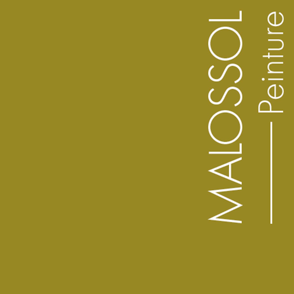 Couleur Malossol : Une forte proportion de jaune dans ce vert qui paraitrait pourtant presque marron à côté d