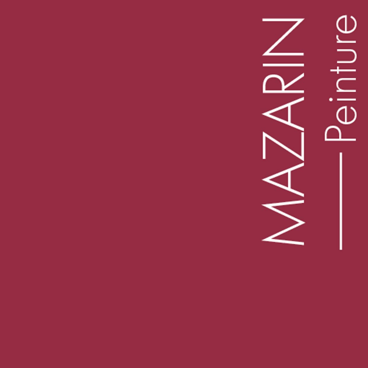 Couleur Mazarin : Rouge classique, moins foncé que RIGOLETTO