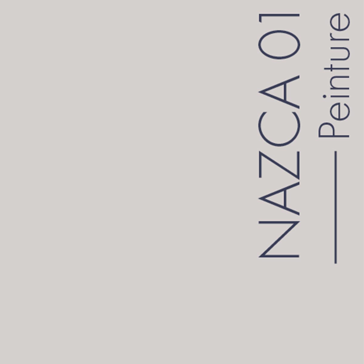 Couleur Nazca01 : Ton neutre à base de rouge,  à utiliser seul ou comme " blanc" avec des couleurs soutenues.