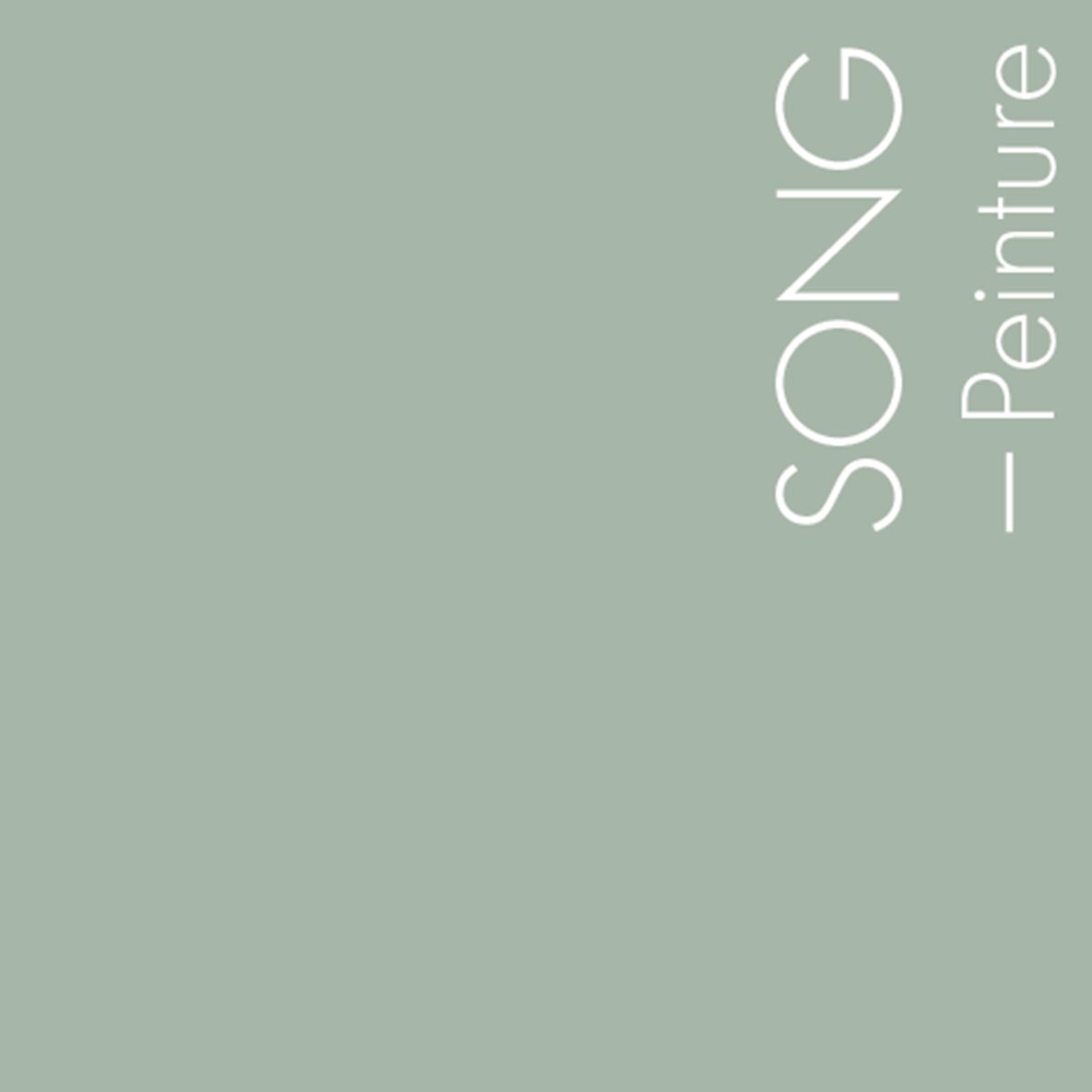 Couleur Song : Un vert à peine mentholé, subtilement délavé