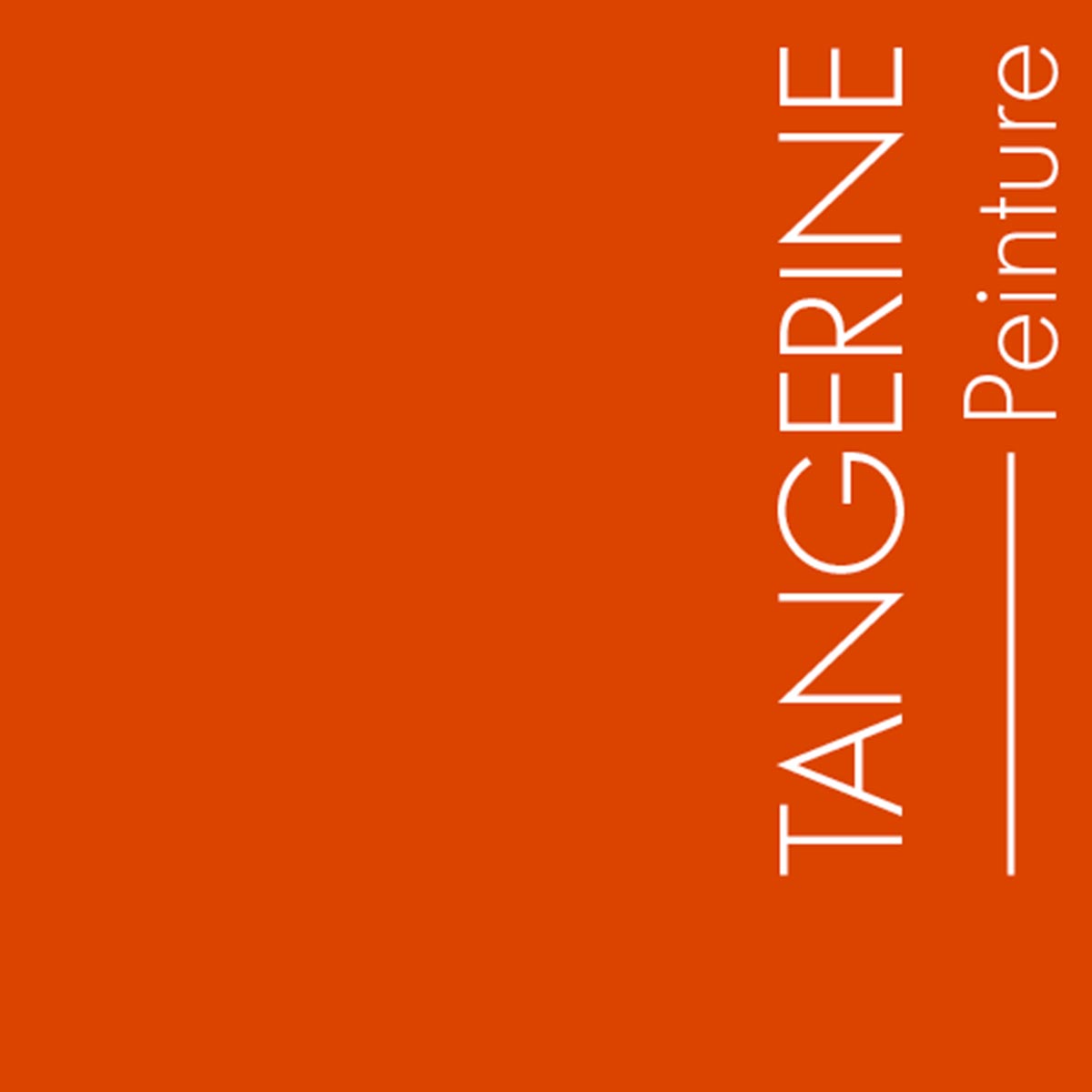 Couleur Tangerine : Couleur mandarine, bel orangé moins jaune que KARMA
