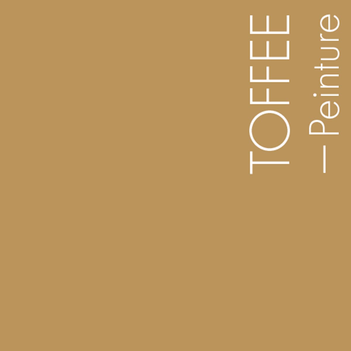 Couleur Toffee : Jaune caramel...soutenu et lumineux.