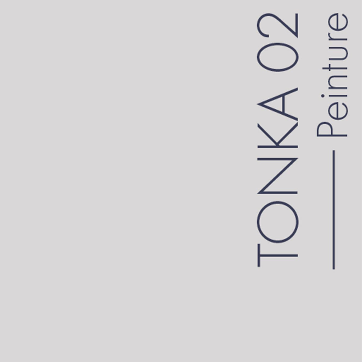Couleur Tonka02 : Ton neutre discret et versatile.