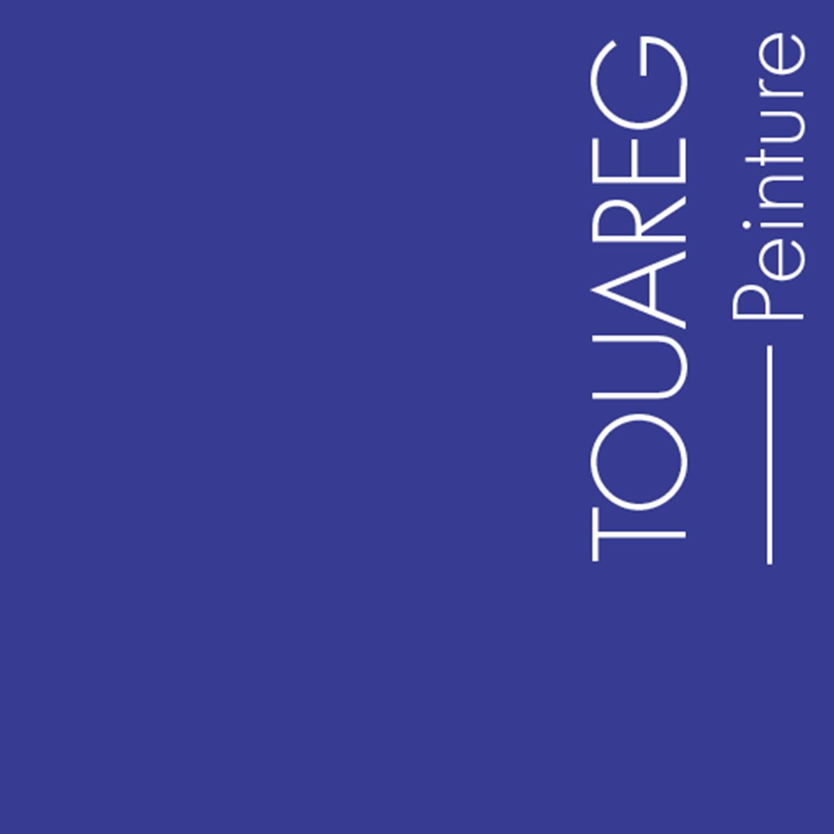 Couleur Touareg : Entre un bleu outremer et Majorelle,  lumineux et très légèrement violet