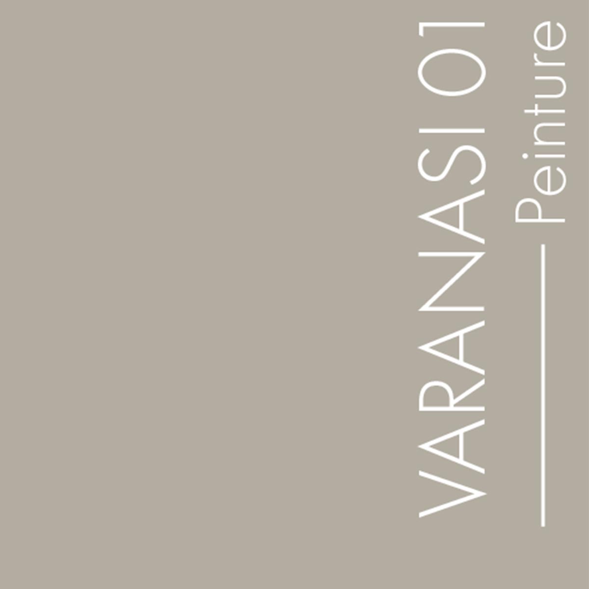 Couleur Varanasi01 : Déclinaison de Varanasi, ton pierre moyen moins vert que CIPOLIN.
